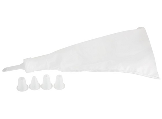 Spritzbeutel Patiss - Weiß, KONVENTIONELL, Kunststoff (30cm) Spritzbeutel Patiss - Weiß, KONVENTIONELL, Kunststoff (30cm)