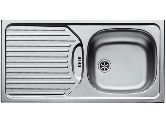 Spüle 133005 - Edelstahlfarben, MODERN, Metall (86/43,5cm) Spüle 133005 - Edelstahlfarben, MODERN, Metall (86/43,5cm)