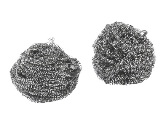 Stahlschwamm Silber - Silberfarben, KONVENTIONELL, Metall (5cm) Stahlschwamm Silber - Silberfarben, KONVENTIONELL, Metall (5cm)