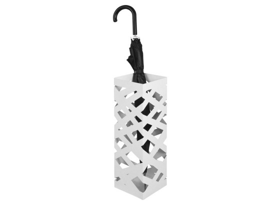 Stalak Za Kišobrane Stalak Za Kišobrane - bijela, Moderno, metal (16/48/16cm) Stalak Za Kišobrane Stalak Za Kišobrane - bijela, Moderno, metal (16/48/16cm)