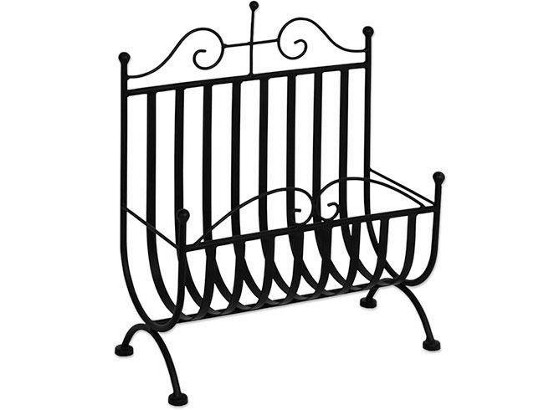 Stalak Za Novine Stalak Za Novine - crna, Moderno, metal (37/40/18cm) Stalak Za Novine Stalak Za Novine - crna, Moderno, metal (37/40/18cm)