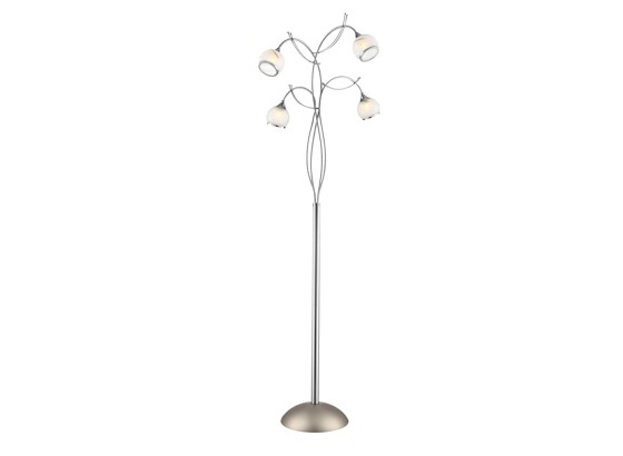 Stehleuchte Aila - KONVENTIONELL, Glas/Metall (55/164cm) Stehleuchte Aila - KONVENTIONELL, Glas/Metall (55/164cm)