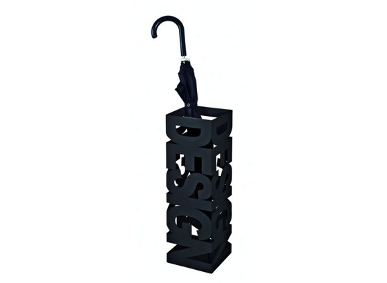 Stojan Na Deštník Design - černá, Moderní, kov (16/16/48cm) Stojan Na Deštník Design - černá, Moderní, kov (16/16/48cm)