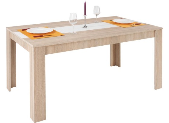 Stol Za Blagovaonicu Julius Sr - hrast Sonoma, Konvencionalno, drvni materijal/drvo (160/75/90cm) Stol Za Blagovaonicu Julius Sr - hrast Sonoma, Konvencionalno, drvni materijal/drvo (160/75/90cm)