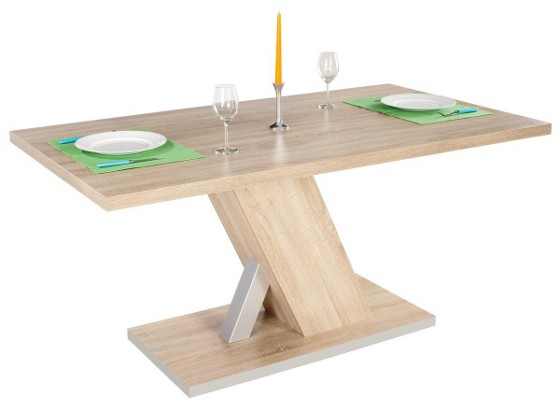 Stol Za Blagovaonicu Silen 160 Sr - boje hrasta, Lifestyle, drvni materijal (160/75/90cm) Stol Za Blagovaonicu Silen 160 Sr - boje hrasta, Lifestyle, drvni materijal (160/75/90cm)