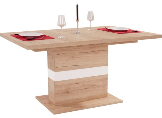 Stol Za Blagovaonicu Stol Za Blagavaonicu - bijela/boje hrasta, Moderno, drvni materijal (160/76/90cm) Stol Za Blagovaonicu Stol Za Blagavaonicu - bijela/boje hrasta, Moderno, drvni materijal (160/76/90cm)