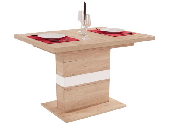 Stol Za Blagovaonicu Stol Za Blagavaonicu - bijela/boje hrasta, Moderno, drvni materijal (120/76/80cm) Stol Za Blagovaonicu Stol Za Blagavaonicu - bijela/boje hrasta, Moderno, drvni materijal (120/76/80cm)