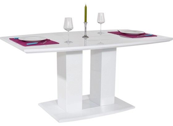 Stol Za Blagovaonicu Stol Za Blagavaonicu - bijela, Moderno, drvni materijal (160/76/90cm) Stol Za Blagovaonicu Stol Za Blagavaonicu - bijela, Moderno, drvni materijal (160/76/90cm)