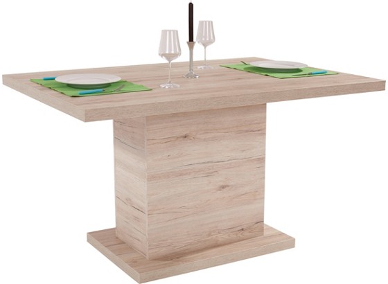 Stol Za Blagovaonicu Stol Za Blagavaonicu - boje hrasta, Konvencionalno, drvni materijal (140/77/90cm) Stol Za Blagovaonicu Stol Za Blagavaonicu - boje hrasta, Konvencionalno, drvni materijal (140/77/90cm)