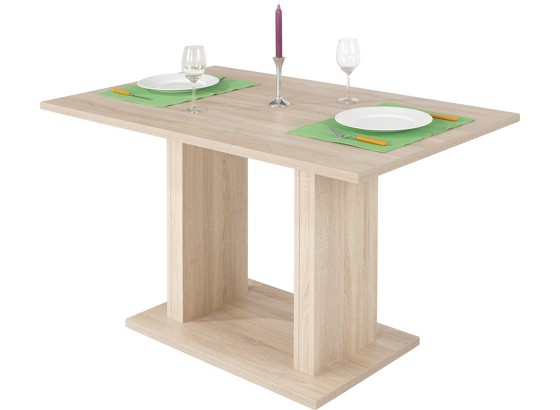 Stol Za Blagovaonicu Stol Za Blagavaonicu - hrast Sonoma, Moderno, drvni materijal/drvo (120/75/80cm) Stol Za Blagovaonicu Stol Za Blagavaonicu - hrast Sonoma, Moderno, drvni materijal/drvo (120/75/80cm)