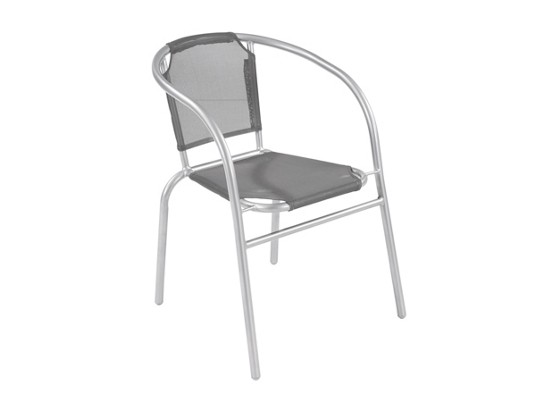 Stolac Isabell - siva/antracit, Konvencionalno, metal/tekstil (51/72,5/59cm) - OMBRA Stolac Isabell - siva/antracit, Konvencionalno, metal/tekstil (51/72,5/59cm) - OMBRA