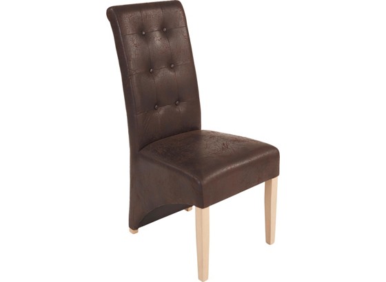 Stolica Marilyn Ii - smeđa, Konvencionalno, drvo (48/105/65cm) Stolica Marilyn Ii - smeđa, Konvencionalno, drvo (48/105/65cm)