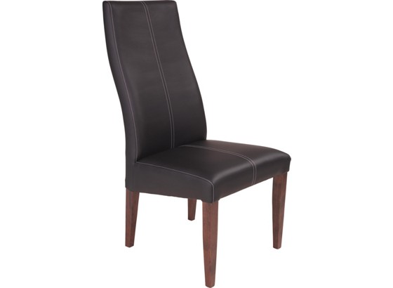Stolica Stolica - bijela/crna, Konvencionalno, drvo (47/102,5/59cm) Stolica Stolica - bijela/crna, Konvencionalno, drvo (47/102,5/59cm)