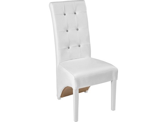 Stolica Stolica - bijela, Konvencionalno, drvo (48/103/73cm) Stolica Stolica - bijela, Konvencionalno, drvo (48/103/73cm)