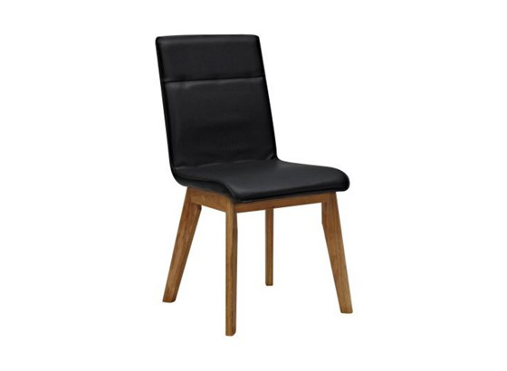 Stolica Stolica - boje hrasta/crna, Moderno, drvo/tekstil (45/91/58,5cm) - premium living Stolica Stolica - boje hrasta/crna, Moderno, drvo/tekstil (45/91/58,5cm) - premium living