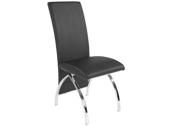Stolica Stolica - crna, Konvencionalno, metal/tekstil (43/98/57cm) Stolica Stolica - crna, Konvencionalno, metal/tekstil (43/98/57cm)