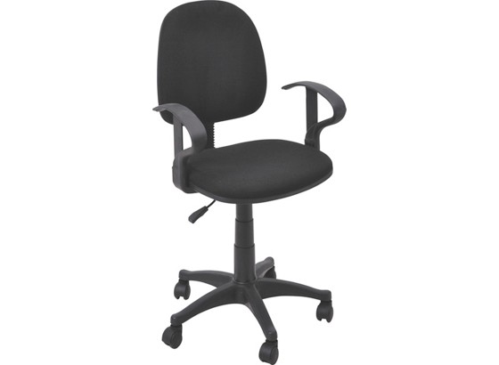 Stolica Uredska Uredska Stolica - crna, Moderno, metal/tekstil (55/86-98/53cm) Stolica Uredska Uredska Stolica - crna, Moderno, metal/tekstil (55/86-98/53cm)