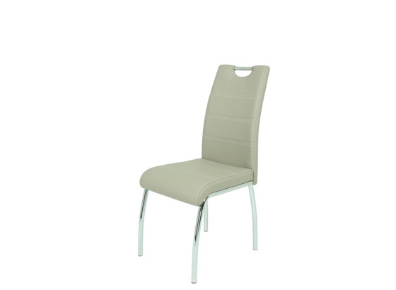 Stolička Susi - biela/béžová, Moderný, umelá hmota/kov (44/98/61cm) Stolička Susi - biela/béžová, Moderný, umelá hmota/kov (44/98/61cm)