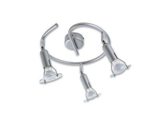 Strahler Timi - Silberfarben, KONVENTIONELL, Metall (26.5cm) Strahler Timi - Silberfarben, KONVENTIONELL, Metall (26.5cm)