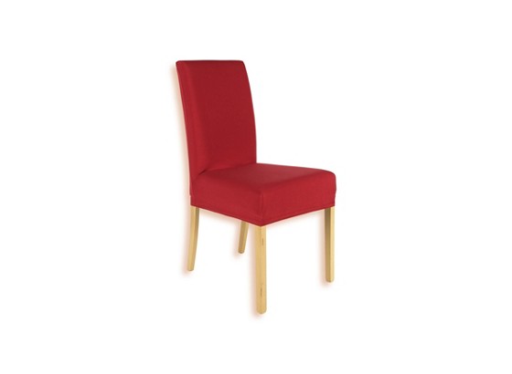 Stretch-stuhlhusse Adelisa - Rot, KONVENTIONELL, Textil - OMBRA Stretch-stuhlhusse Adelisa - Rot, KONVENTIONELL, Textil - OMBRA