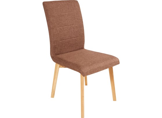 Stuhl Melly - Eichefarben/Braun, KONVENTIONELL, Holz/Textil (44/94/55cm) Stuhl Melly - Eichefarben/Braun, KONVENTIONELL, Holz/Textil (44/94/55cm)
