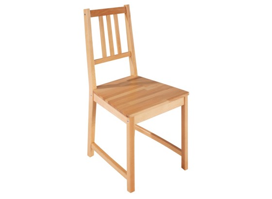 Stuhl Sara - Buchefarben, KONVENTIONELL, Holz (42/89,5/47,7cm) Stuhl Sara - Buchefarben, KONVENTIONELL, Holz (42/89,5/47,7cm)