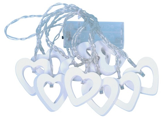 Svjetlosna Girlanda Divina - bijela, Romantično / ladanjski, metal/plastika (210cm) - JAMES WOOD Svjetlosna Girlanda Divina - bijela, Romantično / ladanjski, metal/plastika (210cm) - JAMES WOOD