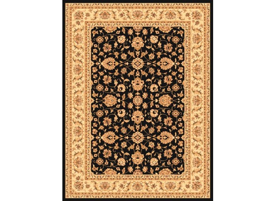 Szőnyeg Bellagio - fekete/krém, konvencionális, textil (120/170cm) Szőnyeg Bellagio - fekete/krém, konvencionális, textil (120/170cm)