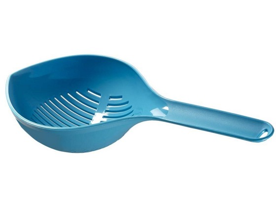 Szűrőkanál Türkizkék - (14/7/32cm) Szűrőkanál Türkizkék - (14/7/32cm)