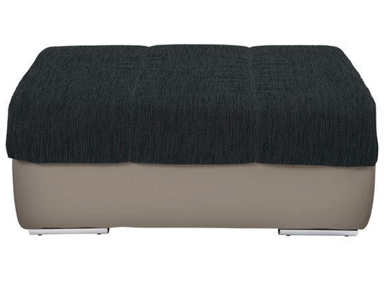 Tabure Tabure - boje pijeska/crna, Moderno, tekstil (100/43/80cm) Tabure Tabure - boje pijeska/crna, Moderno, tekstil (100/43/80cm)
