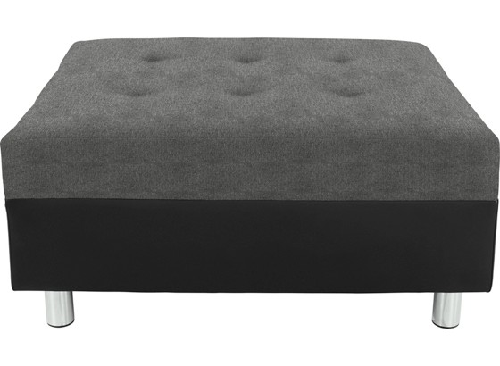 Tabure Tabure - siva/svijetlo siva, Moderno, tekstil (83/44/78cm) Tabure Tabure - siva/svijetlo siva, Moderno, tekstil (83/44/78cm)