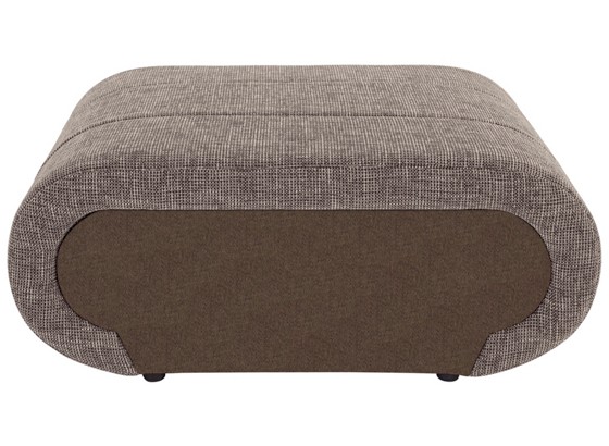 Taburet Carisma - hnedá/svetlohnedá, Moderný, textil (100/42/66cm) Taburet Carisma - hnedá/svetlohnedá, Moderný, textil (100/42/66cm)