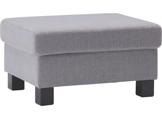 Taburet Reno - světle šedá, Moderní, dřevo/textil (80/44/65cm) - BASED Taburet Reno - světle šedá, Moderní, dřevo/textil (80/44/65cm) - BASED
