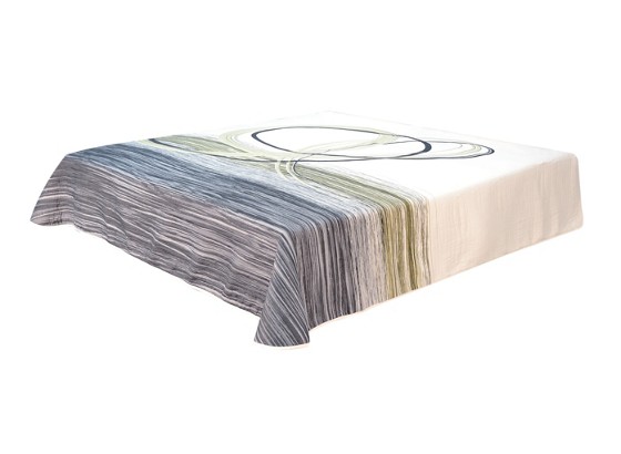 Tagesdecke Amanda - Anthrazit/Weiß, KONVENTIONELL, Textil (230/226cm) Tagesdecke Amanda - Anthrazit/Weiß, KONVENTIONELL, Textil (230/226cm)