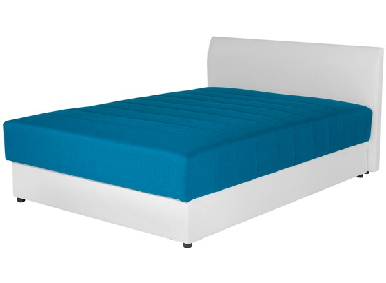 Tapecirani Krevet Tapecirani Krevet - petrolej/bijela, Moderno, tekstil (216/140/85cm) Tapecirani Krevet Tapecirani Krevet - petrolej/bijela, Moderno, tekstil (216/140/85cm)