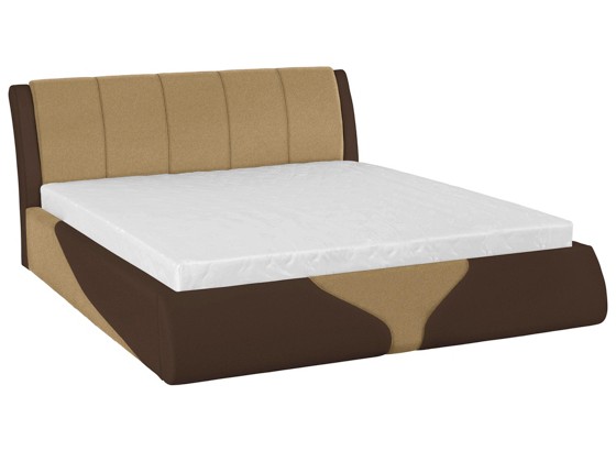 Tapecirani Krevet Tapecirani Krevet - tamno smeđa/svijetlo smeđa, Moderno, karton/tekstil (245/175/90cm) Tapecirani Krevet Tapecirani Krevet - tamno smeđa/svijetlo smeđa, Moderno, karton/tekstil (245/175/90cm)