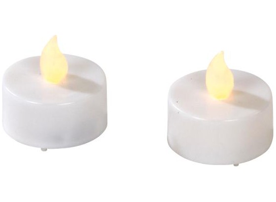 Teamécses Led-del Gail - fehér, konvencionális, műanyag (3,8cm) - OMBRA Teamécses Led-del Gail - fehér, konvencionális, műanyag (3,8cm) - OMBRA