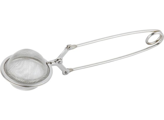 Teaszűrő Fém - ezüst színű, konvencionális, fém (15cm) Teaszűrő Fém - ezüst színű, konvencionális, fém (15cm)