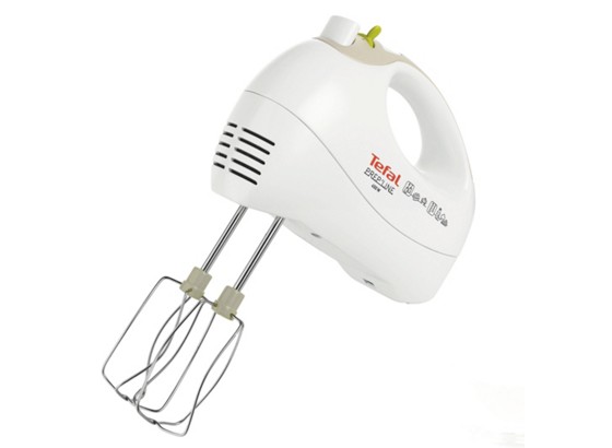 Tefal Handmixer Ht4101 - Weiß/Grau, KONVENTIONELL, Kunststoff/Metall (20/9.5/19.5cm) - TEFAL Tefal Handmixer Ht4101 - Weiß/Grau, KONVENTIONELL, Kunststoff/Metall (20/9.5/19.5cm) - TEFAL