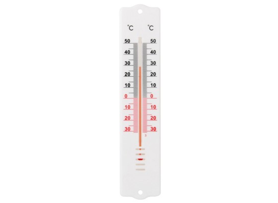 Thermometer Probus - Weiß, KONVENTIONELL, Kunststoff (20cm) - HOMEWARE Thermometer Probus - Weiß, KONVENTIONELL, Kunststoff (20cm) - HOMEWARE