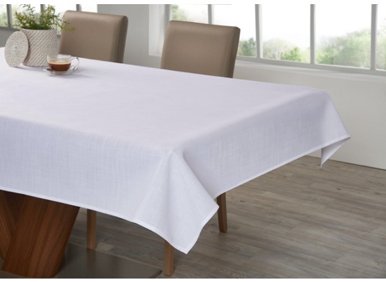 Tischdecke Ida - Weiß, ROMANTIK / LANDHAUS, Textil (135/170cm) - JAMES WOOD Tischdecke Ida - Weiß, ROMANTIK / LANDHAUS, Textil (135/170cm) - JAMES WOOD