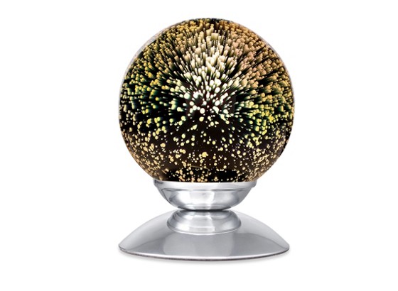 Tischleuchte Dorian - Chromfarben, MODERN, Glas/Metall (15/20cm) - LUCA BESSONI Tischleuchte Dorian - Chromfarben, MODERN, Glas/Metall (15/20cm) - LUCA BESSONI