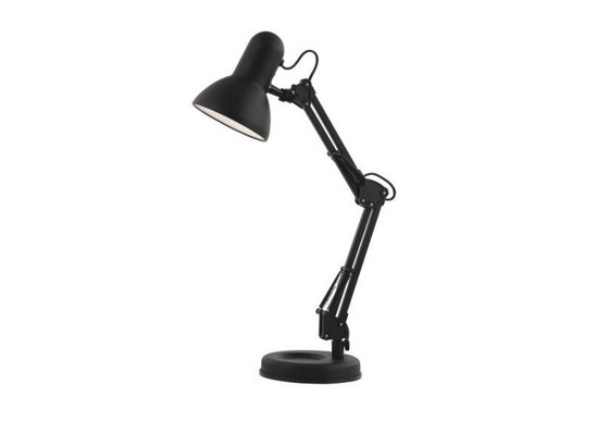 Tischleuchte Erich - Schwarz, KONVENTIONELL, Kunststoff/Metall (24/59cm) - OMBRA Tischleuchte Erich - Schwarz, KONVENTIONELL, Kunststoff/Metall (24/59cm) - OMBRA