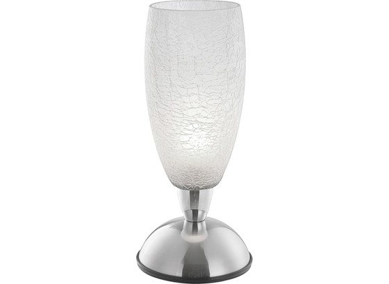Tischleuchte Maria - Klar, KONVENTIONELL, Glas/Metall (12,5/28cm) - JAMES WOOD Tischleuchte Maria - Klar, KONVENTIONELL, Glas/Metall (12,5/28cm) - JAMES WOOD