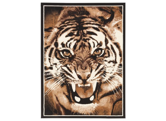 Tkani Tepih Tigris - smeđa, Konvencionalno, tekstil (160/225cm) Tkani Tepih Tigris - smeđa, Konvencionalno, tekstil (160/225cm)