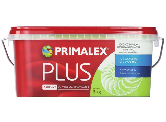 Tónovacia Farba Primalex Plus Žltozelený 3 Kg - Štýlový (3kg) Tónovacia Farba Primalex Plus Žltozelený 3 Kg - Štýlový (3kg)