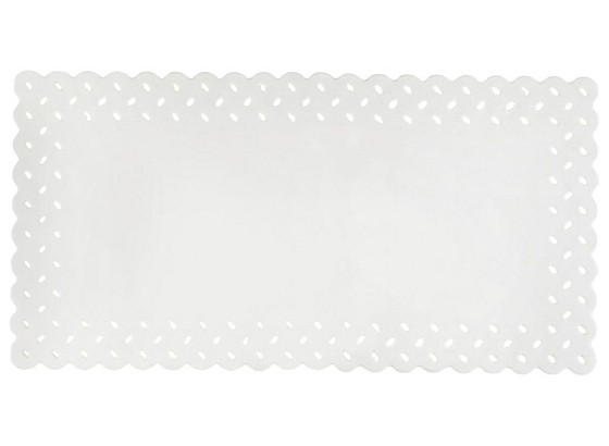 Tortenspitze Weiß 40x20cm - Weiß, KONVENTIONELL, Papier (20/40cm) - HOMEWARE Tortenspitze Weiß 40x20cm - Weiß, KONVENTIONELL, Papier (20/40cm) - HOMEWARE