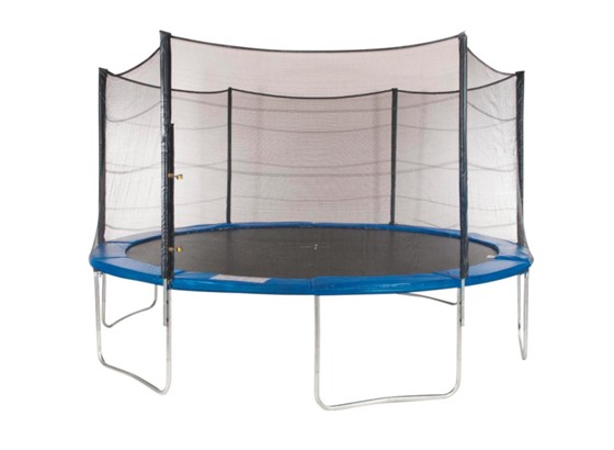 Trampolin Ø ca. 427 cm - Blau/Schwarz, KONVENTIONELL, Kunststoff/Metall (427/183cm) Trampolin Ø ca. 427 cm - Blau/Schwarz, KONVENTIONELL, Kunststoff/Metall (427/183cm)