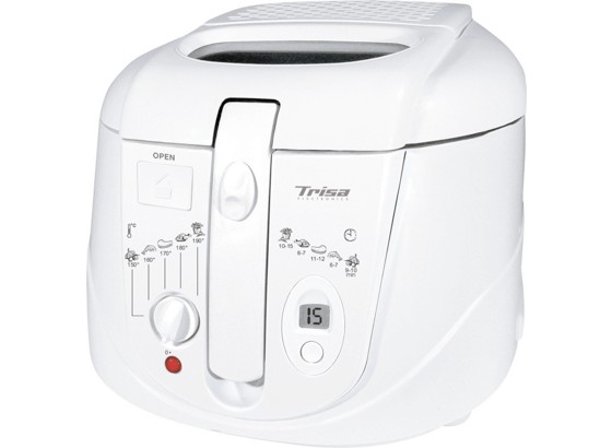 Trisa Fritteuse Multi Frite Timer 7406.7012 - Weiß, KONVENTIONELL, Kunststoff (38/31/25cm) Trisa Fritteuse Multi Frite Timer 7406.7012 - Weiß, KONVENTIONELL, Kunststoff (38/31/25cm)