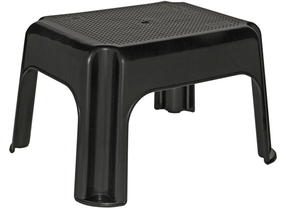 Tritthocker Graphit - Graphitfarben, KONVENTIONELL, Kunststoff (36,5/30/24cm) Tritthocker Graphit - Graphitfarben, KONVENTIONELL, Kunststoff (36,5/30/24cm)